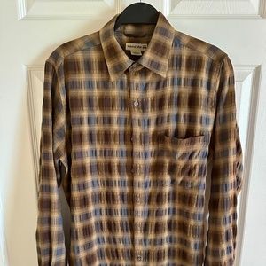 Men's Natural Blue Shirt Size M